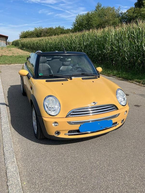 Gelb Gebraucht 2007 Mini Cooper Cabriolet Cabrio | 5.200 € (Teuer) - Bild 1/4