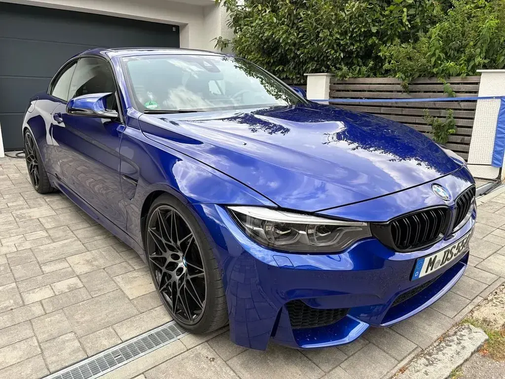 Gebraucht BMW M4 Cabriolet Competition Edition 450 PS (330 kW) 2020 Blau Cabrio