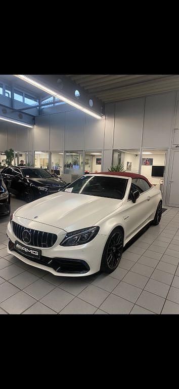 Weiß Gebraucht 2018 Mercedes C63S AMG AMG Cabrio | 66.899 € (Teuer) - Bild 1/4