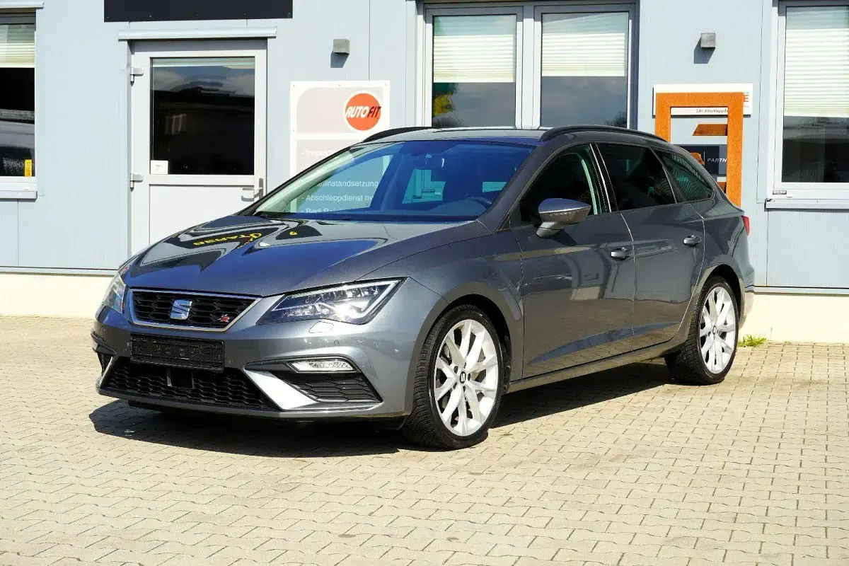 Brugt Seat Leon ST FR 150 HK (110 kW) 2018 Grå Stationcar
