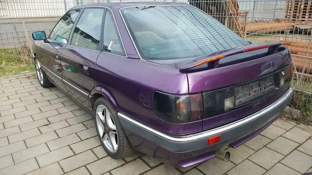 Gebraucht Audi 80 150 PS (110 kW) 1988 Violett Limousine