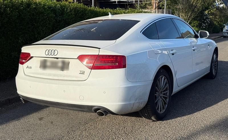 Usata Audi A5 239 CV (175 kW) 2010 Bianco Coupé