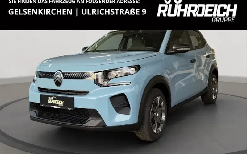 Nowe Citroën C3 101 KM (74 kW) 2025 Niebieski Sedan/Limuzyna