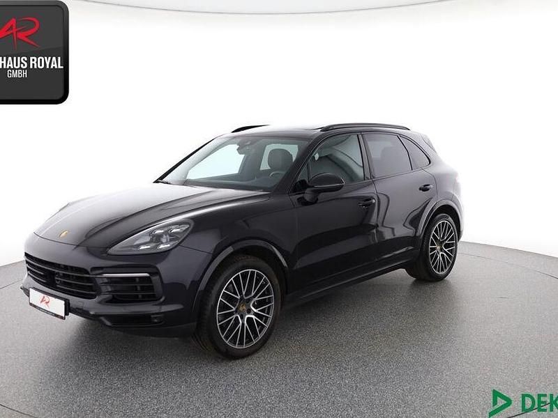 Schwarz (metallic) Gebraucht 2019 Porsche Cayenne SUV | 57.480 € (Fairer Preis) - Bild 1/4