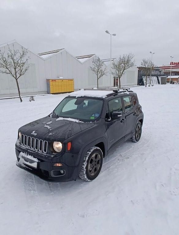 Gebraucht Jeep Renegade Longitude 120 PS (88 kW) 2016 Schwarz SUV