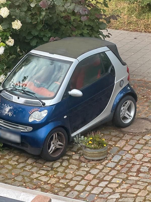 Gebraucht Smart ForTwo Cabrio 61 PS (44 kW) 2005 Blau Cabrio