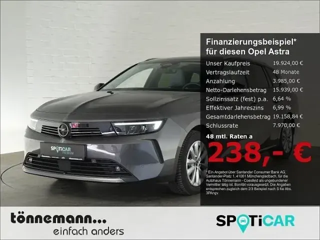 Gebraucht Opel Astra Elegance 131 PS (96 kW) 2023 Kleinwagen