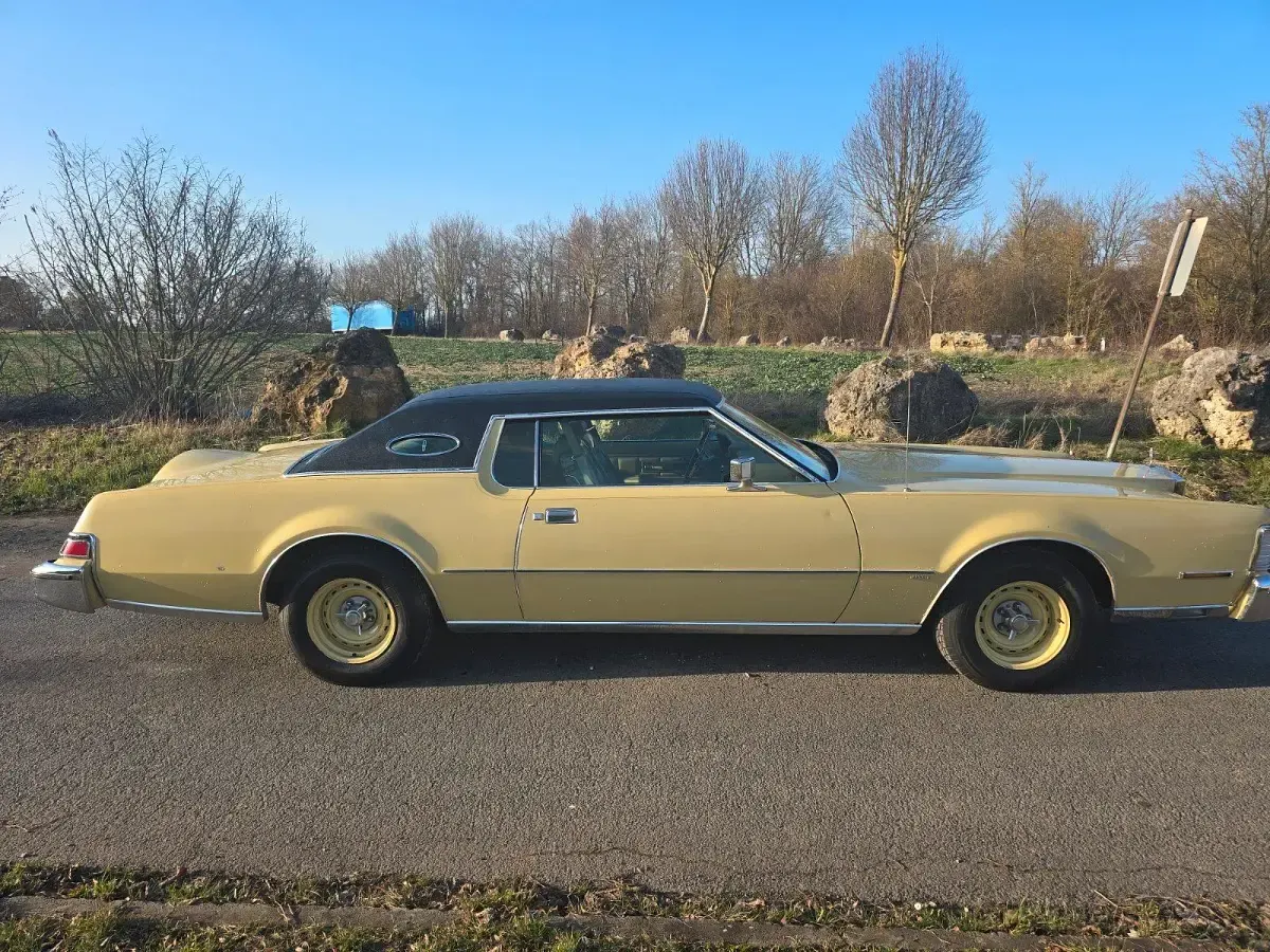 Gebraucht Lincoln Continental 200 PS (147 kW) 1974 Gelb Coupé