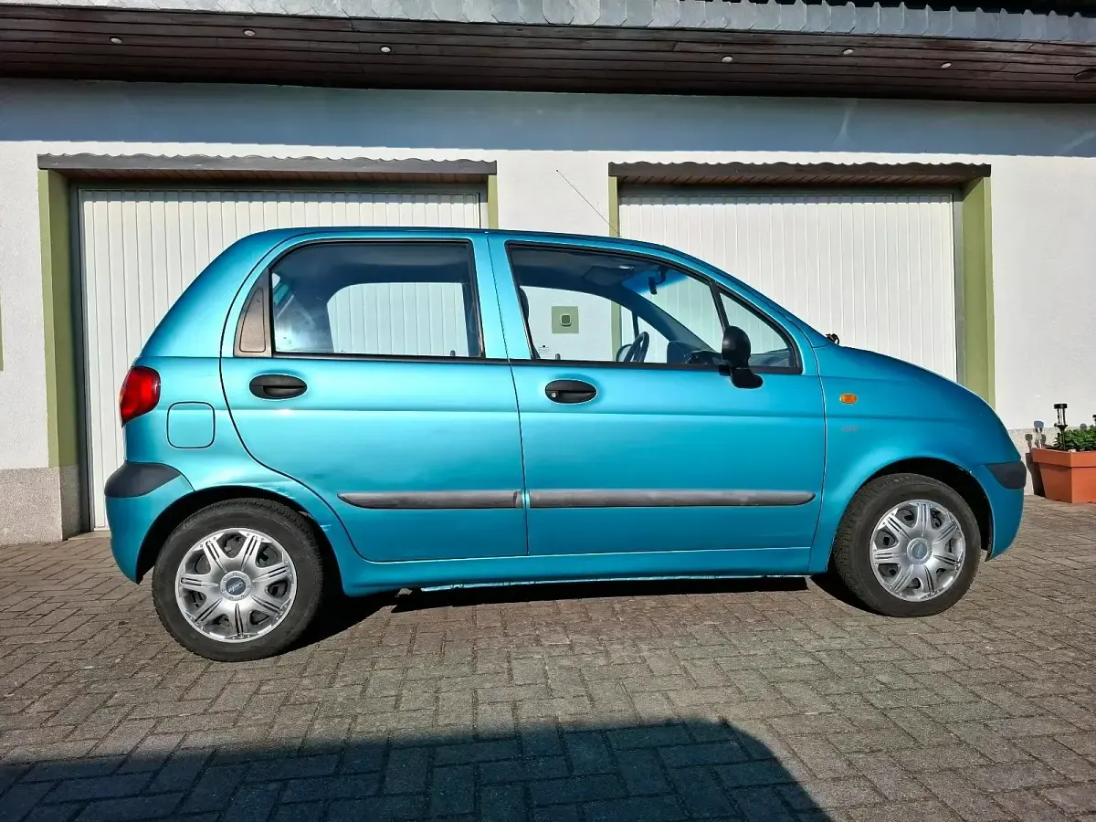 Gebraucht Chevrolet Matiz 64 PS (47 kW) 2003 Grün Kleinwagen