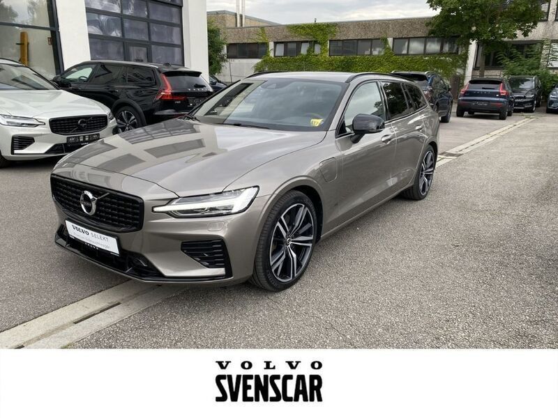 Grau Gebraucht 2021 Volvo V60 R-Design Kombi | 39.980 € - Bild 1/4