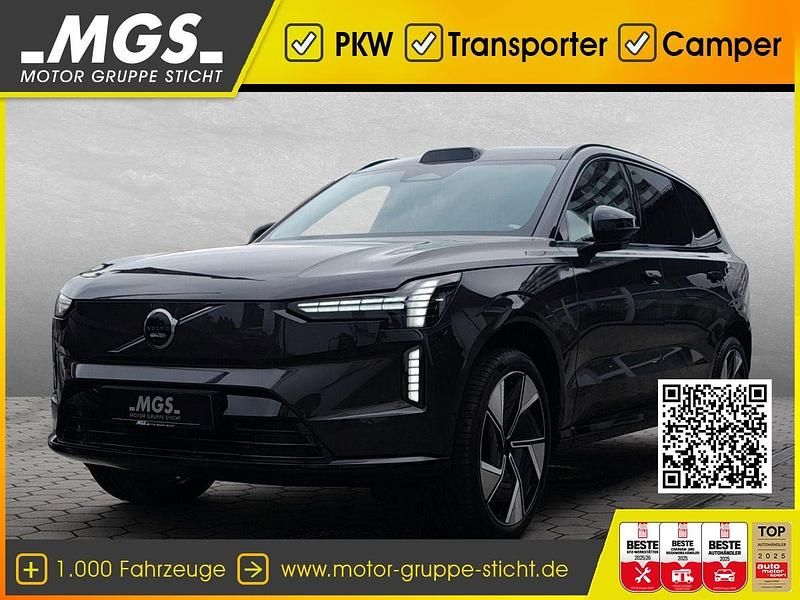 Platinum grey metallic Neu 2025 Volvo EX90 Performance SUV | 98.900 € - Bild 1/4