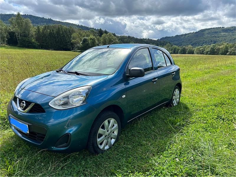 Blau Gebraucht 2015 Nissan Micra Kleinwagen | 4.900 € (Fairer Preis) - Bild 1/4