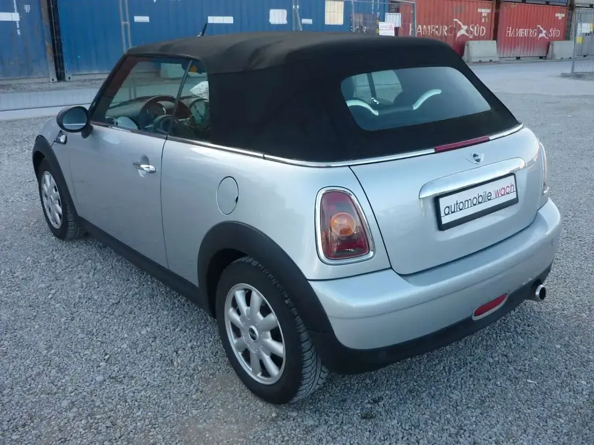 Gebraucht Mini Cooper Cabriolet Chili 120 PS (88 kW) 2009 Silber Cabrio