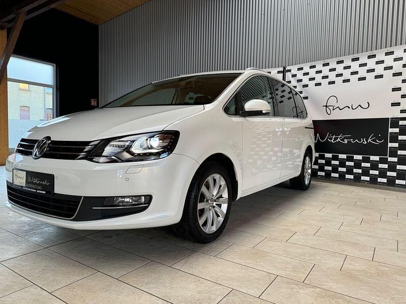 Gebraucht VW Sharan Highline 140 PS (102 kW) 2013 Weiß Van / Kleinbus