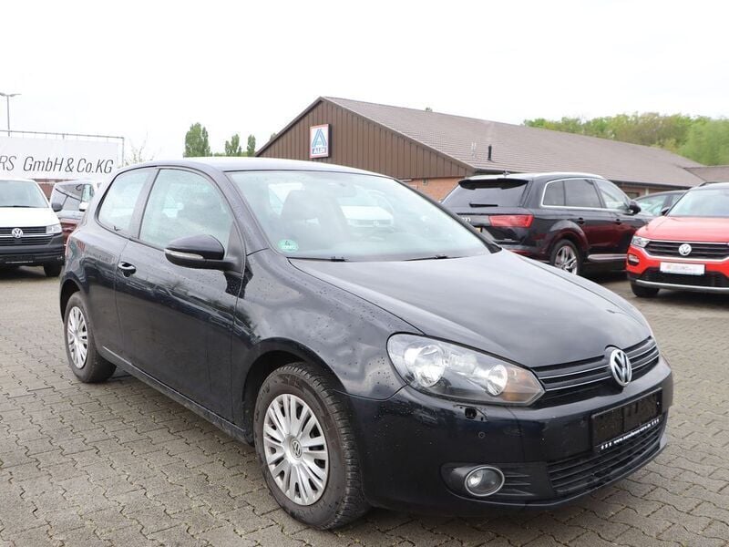 Schwarz Gebraucht 2009 VW Golf VI Comfortline Limousine | 2.402 € (Superpreis) - Bild 1/4