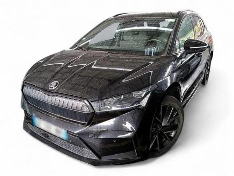 Schwarz Gebraucht 2022 Skoda Enyaq iV SportLine SUV | 23.849 € (Fairer Preis) - Bild 1/3