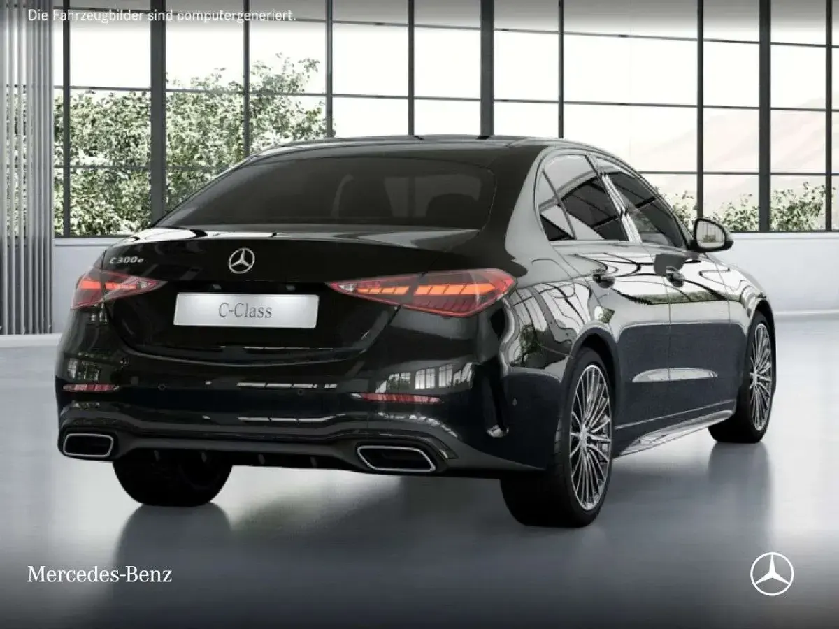 Gebraucht Mercedes C300e AMG 204 PS (150 kW) 2026 Schwarz Limousine