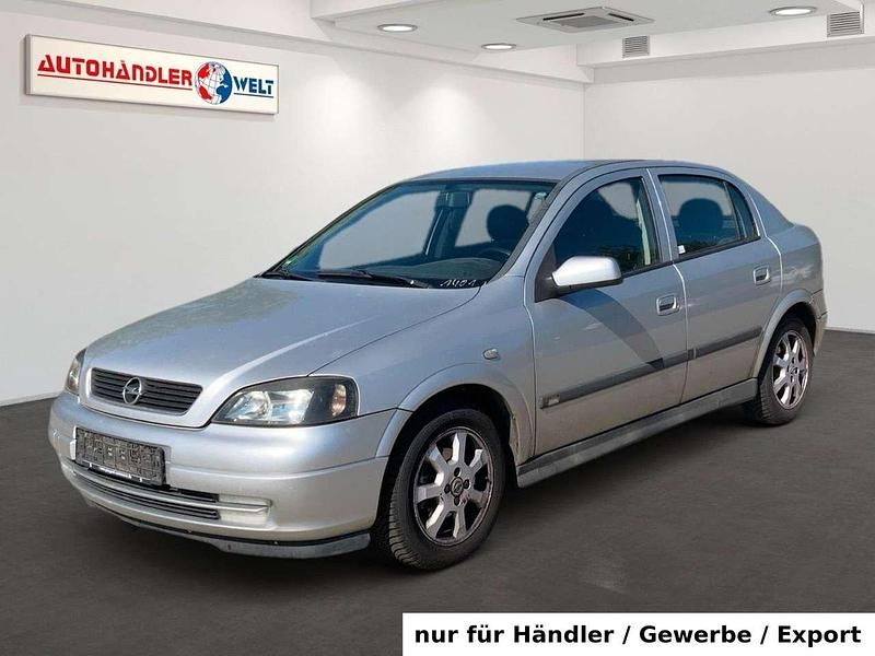 Silber Gebraucht 2003 Opel Astra Njoy Limousine | 499 € (Guter Preis) - Bild 1/3