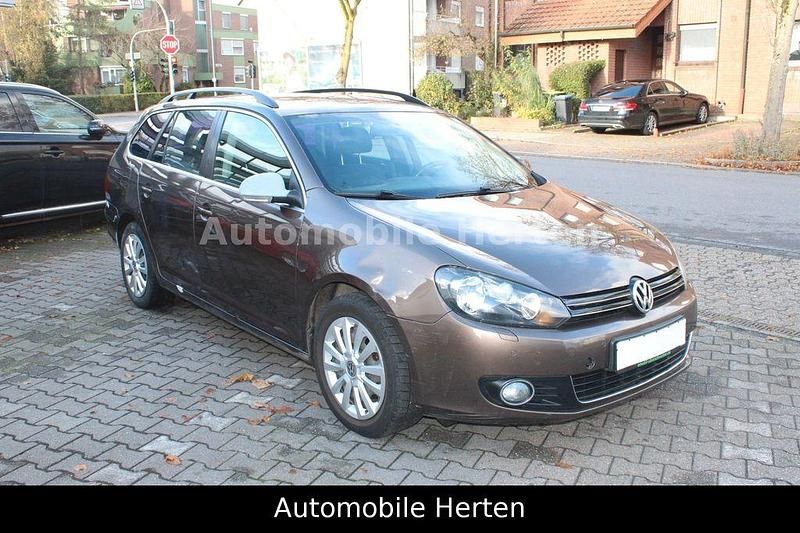 Gebraucht VW Golf VI Highline 122 PS (89 kW) 2010 Braun Kleinwagen