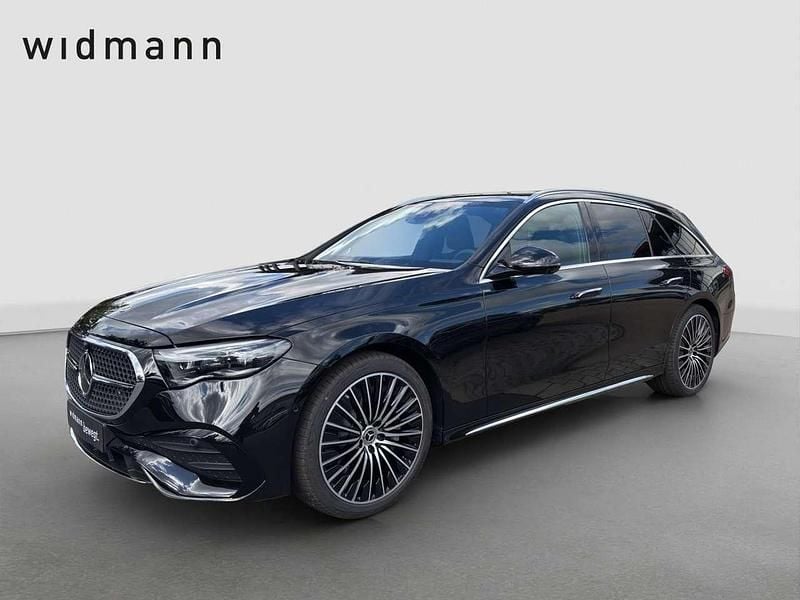 Metalliclack obsidianschwarz Gebraucht 2025 Mercedes E200 Kombi | 64.980 € - Bild 1/4