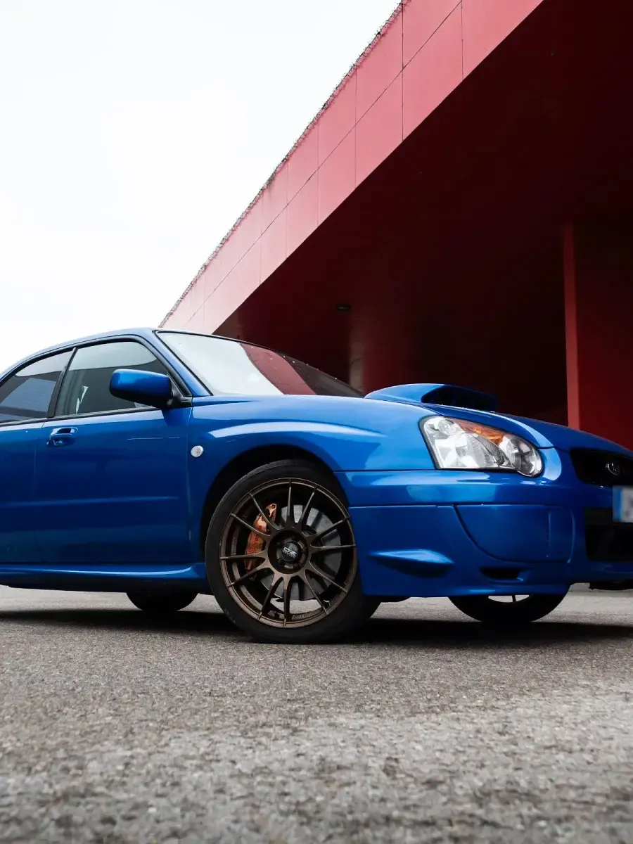 Gebraucht Subaru Impreza 305 PS (224 kW) 2003 Blau Limousine