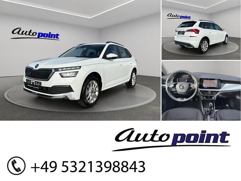 Weiß Gebraucht 2023 Skoda Kamiq Ambition SUV | 16.950 € - Bild 1/4