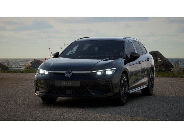 Grenadillschwarz metallic (metallic) Gebraucht 2025 VW Passat R-line Kombi | 41.880 € (Superpreis) - Bild 1/4