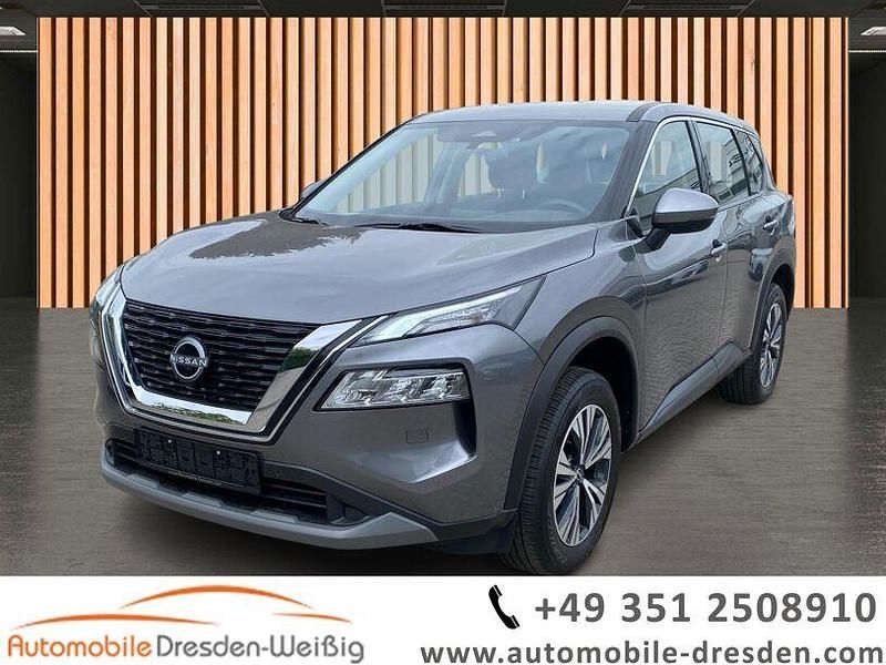 Grau dark metal grey (metallic) Gebraucht 2024 Nissan X-Trail Acenta SUV | 28.980 € (Superpreis) - Bild 1/4