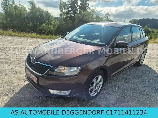 Gebraucht Skoda Rapid Ambition 90 PS (66 kW) 2016 Braun Kleinwagen