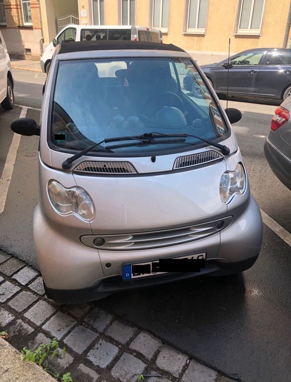 Silber Gebraucht 2001 Smart ForTwo Cabrio Cabrio | 1.700 € (Fairer Preis) - Bild 1/4