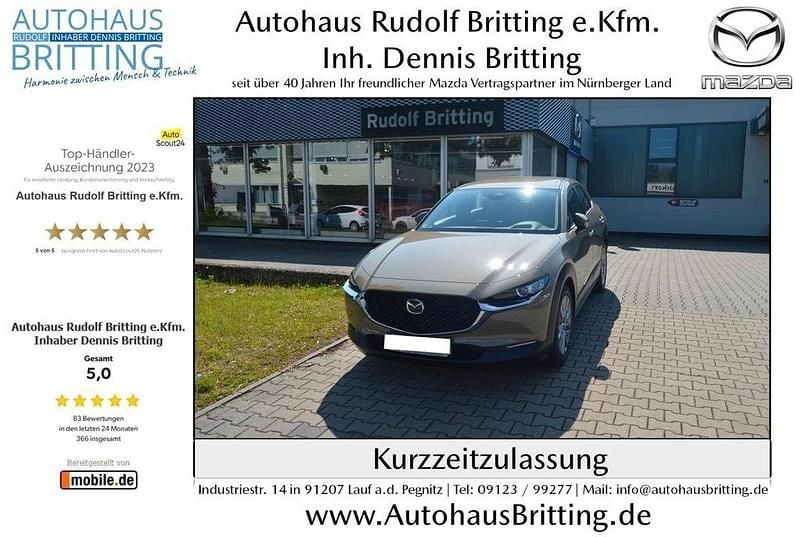 Grün Gebraucht 2025 Mazda CX-30 Center-Line SUV | 26.990 € (Superpreis) - Bild 1/4
