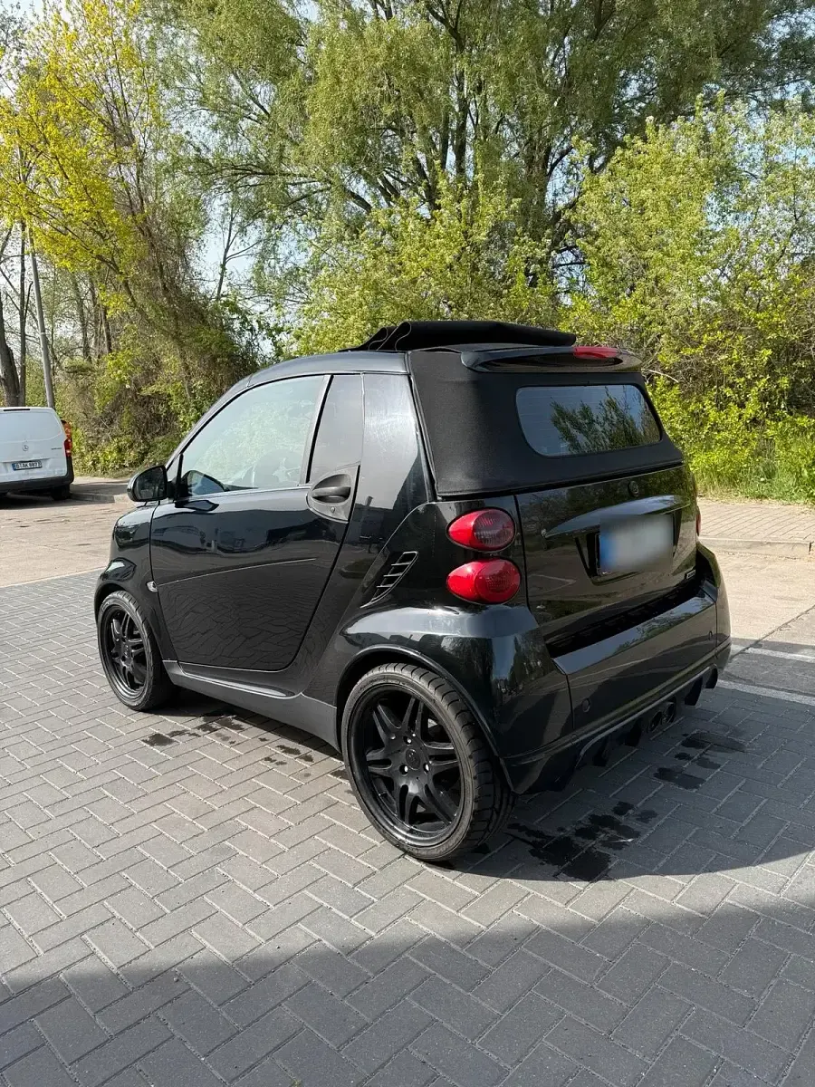 Gebraucht Smart ForTwo Cabrio Brabus 98 PS (72 kW) 2008 Schwarz Cabrio