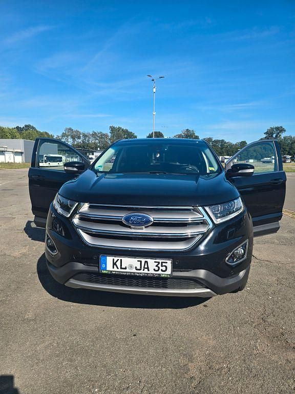 Schwarz Gebraucht 2017 Ford Edge SUV | 17.900 € (Guter Preis) - Bild 1/4