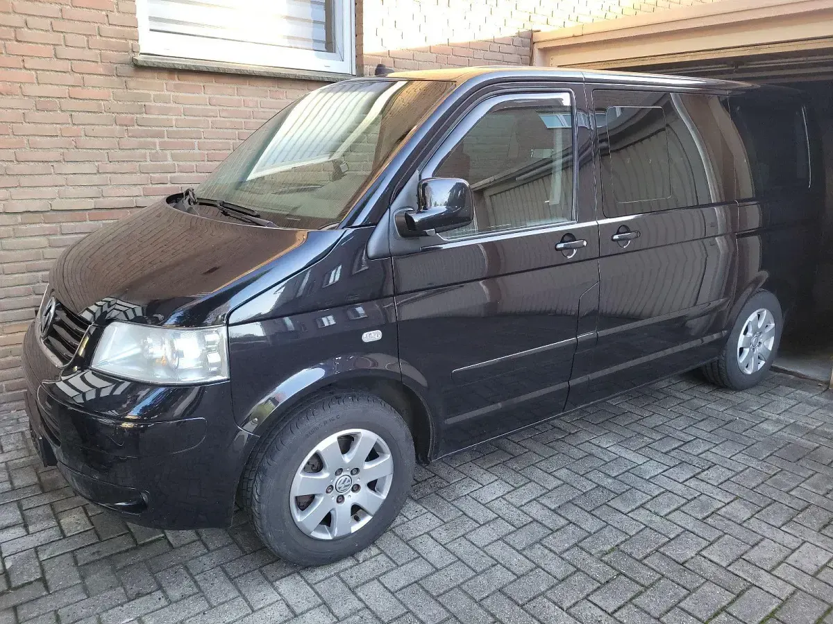 Brugt VW T5 178 HK (130 kW) 2003 Sort Van
