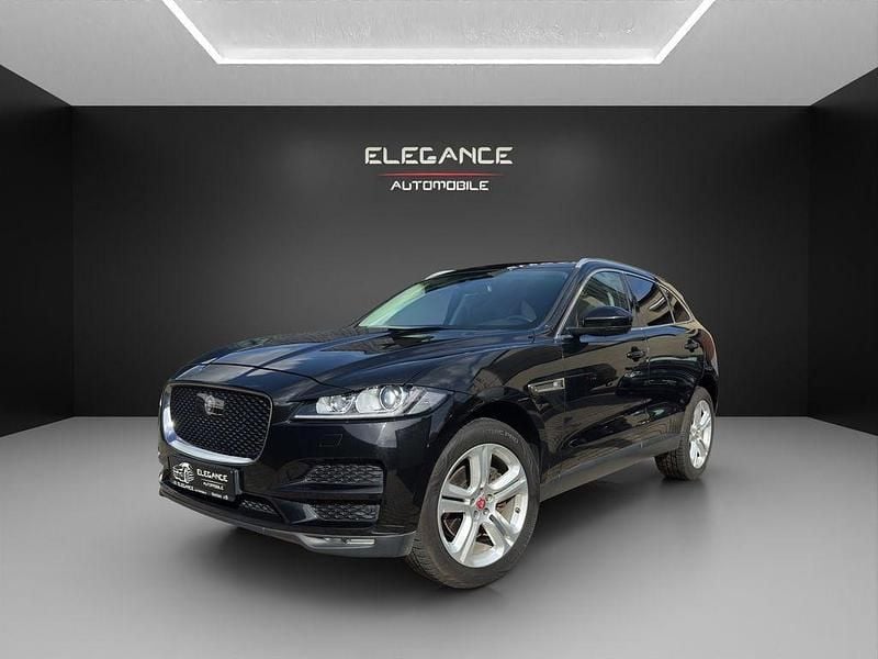 Gebraucht Jaguar F-Pace Portfolio 300 PS (220 kW) 2017 Schwarz SUV