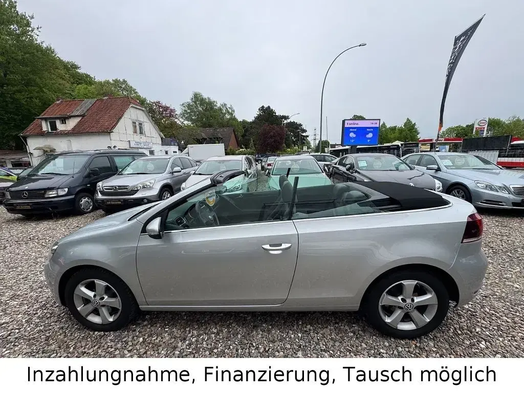Gebraucht VW Golf Cabriolet Basis 160 PS (117 kW) 2011 Silber Cabrio
