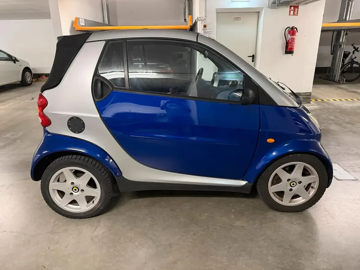 Gebraucht Smart ForTwo Cabrio 61 PS (44 kW) 2000 Blau Cabrio