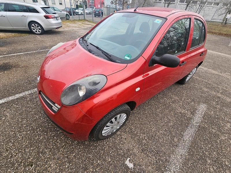 Gebraucht Nissan Micra 65 PS (47 kW) 2007 Rot Kleinwagen
