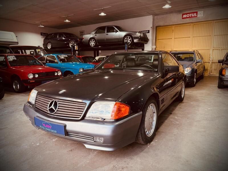 Schwarz Gebraucht 1991 Mercedes SL300 Cabrio | 15.500 € - Bild 1/4