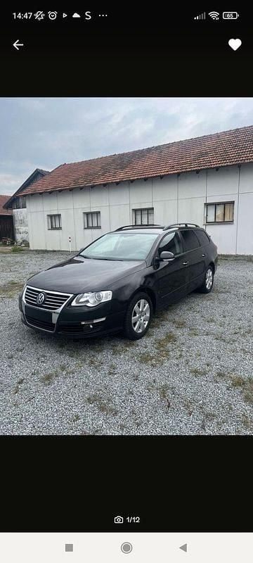 Schwarz Gebraucht 2008 VW Passat Comfortline Kombi | 1.000 € - Bild 1/4