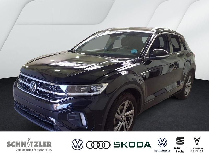 Schwarz Gebraucht 2025 VW T-Roc R-line SUV | 30.950 € (Guter Preis) - Bild 1/3