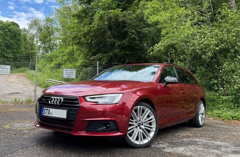 Rot Gebraucht 2016 Audi A4 Sport Kombi | 27.499 € (Teuer) - Bild 1/4