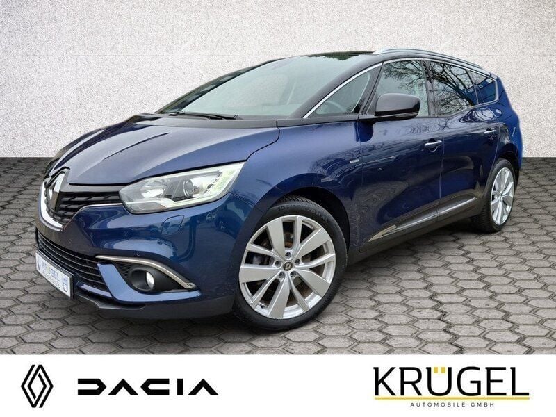 Kosmosblau metallic/dach in blackpearlschwarz Gebraucht 2018 Renault Grand Scénic IV LIMITED Van / Kleinbus | 16.880 € (Etwas zu teuer) - Bild 1/4
