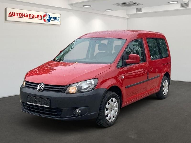 Rot Gebraucht 2011 VW Caddy Van / Kleinbus | 4.299 € (Superpreis) - Bild 1/3