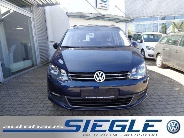 Gebraucht VW Sharan 140 PS (102 kW) 2013 Blau metallic Van / Kleinbus