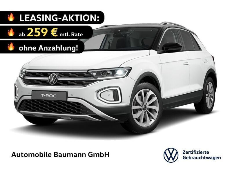 Weiß Neu 2025 VW T-Roc Style SUV | 38.289 € (Etwas zu teuer) - Bild 1/4
