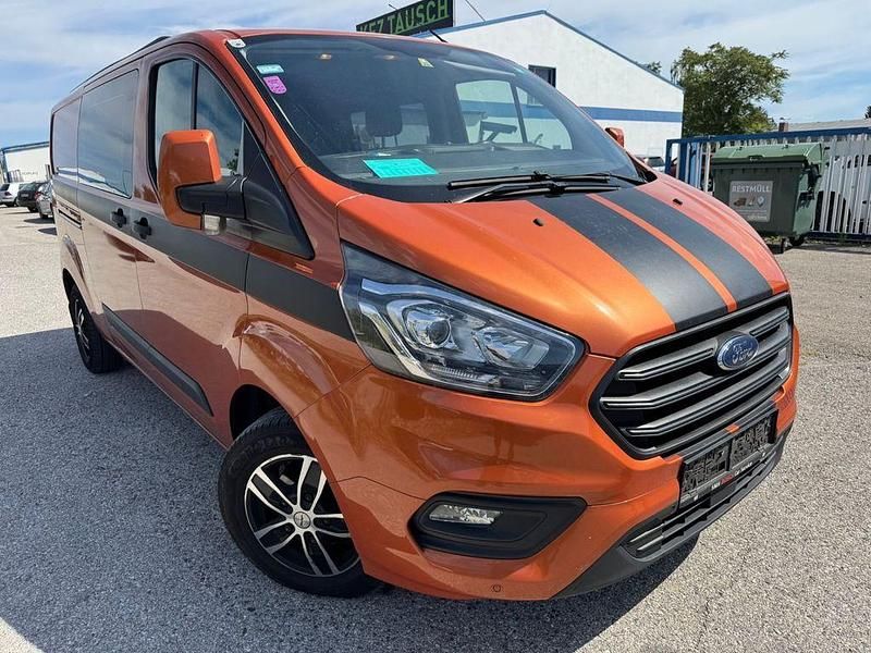 Gebraucht Ford Transit Custom Trend 170 PS (125 kW) 2019 Orange Van / Kleinbus
