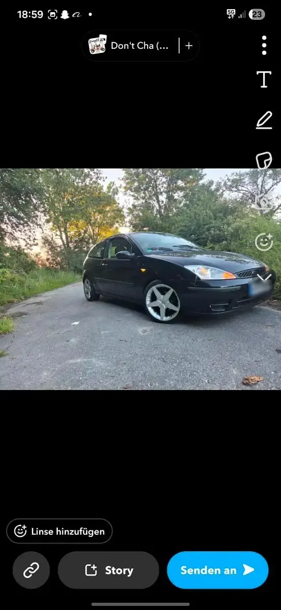 Gebraucht Ford Focus 110 PS (80 kW) 2004 Schwarz Kleinwagen