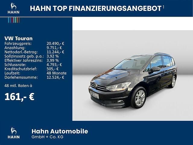 Gebraucht VW Touran Comfortline 150 PS (110 kW) 2021 Deep black perleffekt Van / Kleinbus