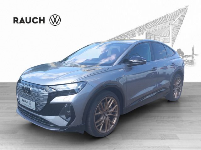 Taifungrau metallic Gebraucht 2022 Audi Q4 Sportback e-tron Comfort SUV | 35.880 € (Fairer Preis) - Bild 1/4